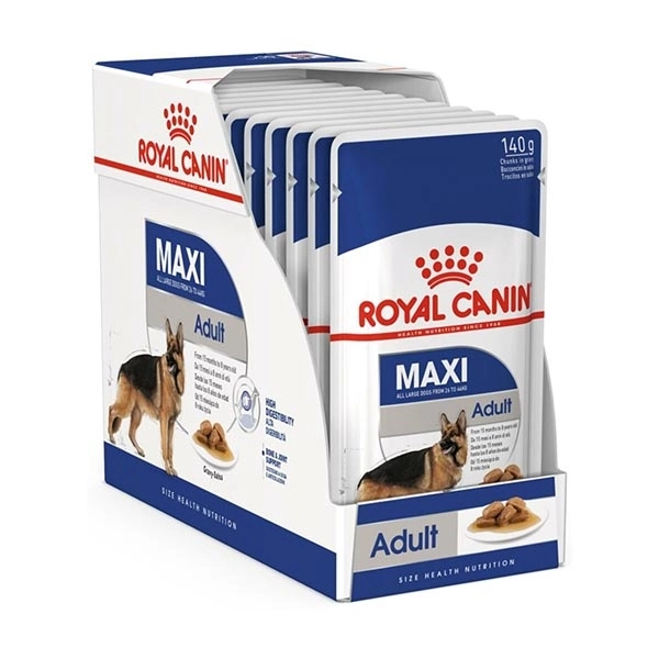 Royal Canin Maxi Adult Yaş Köpek Maması 140 gr x 10 Adet - 1