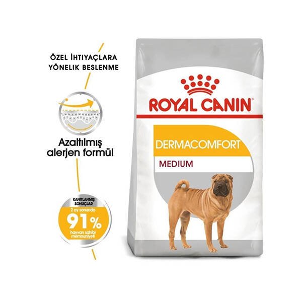 Royal Canin Medium Dermacomfort Yetişkin Köpek Maması 12 kg - 2