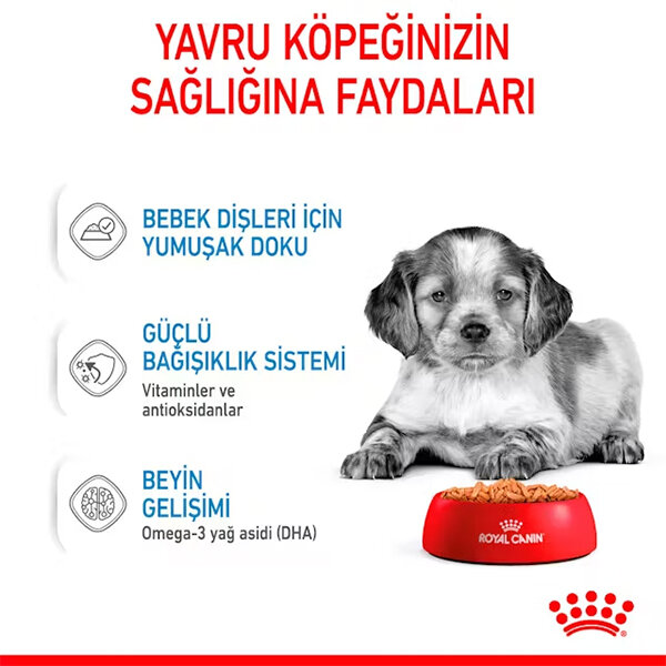 Royal Canin Medium Puppy Yaş Yavru Köpek Maması 140 gr * 10'lu - 4