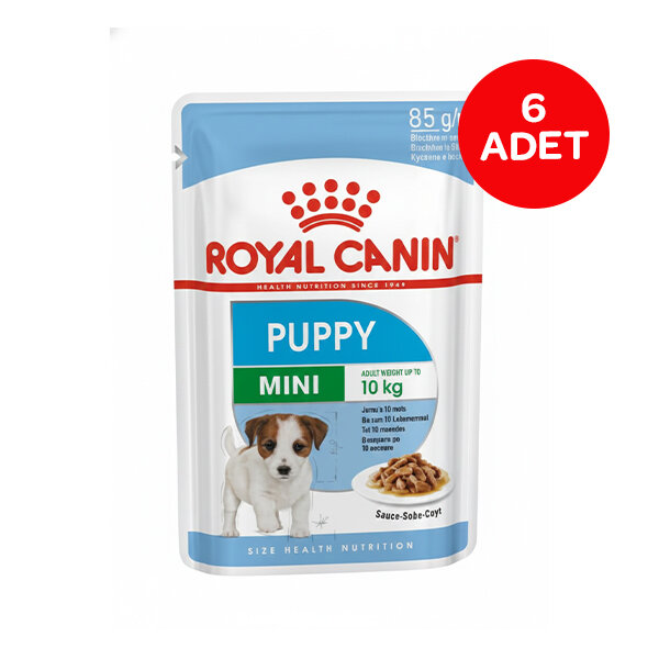 Royal Canin Mini Puppy Yaş Köpek Maması 85 gr x 6 Adet - 1
