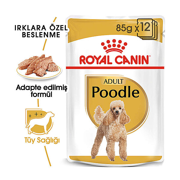 Royal Canin Poodle Yaş Maması 85 gr*12 Adet - 1