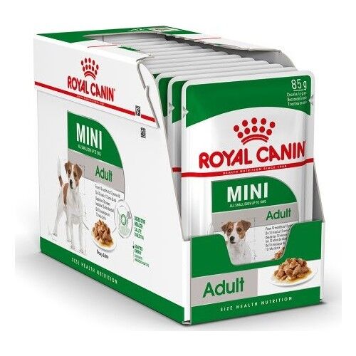 Royal Canin Mini Adult Köpek Yaş Maması 85 gr x 12 Adet - 1