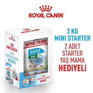 Royal Canin Mini Starter Hediyeli Yavru Köpek Maması 3 KG