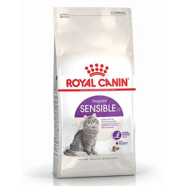 Royal Canin Sensible 33 Hassas Sindirim Sistemli Kediler İçin Yetişkin Kedi Maması 400 GR - 1