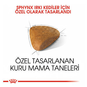 Royal Canin Sfenks için Yetişkin Kuru Kedi Maması 2kg - 3