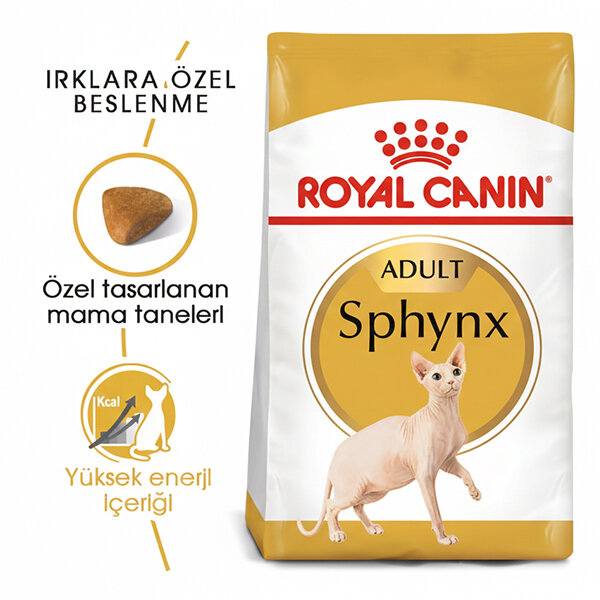 Royal Canin Sfenks için Yetişkin Kuru Kedi Maması 2kg - 1