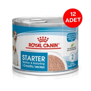 Royal Canin Starter Mousse Yavru Köpek Yaş Maması 195 GR X 12 Adet - 1