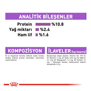 Royal Canin Sterilised Gravy Kısırlaştırılmış Kedi Yaş Maması 85 GR - 5