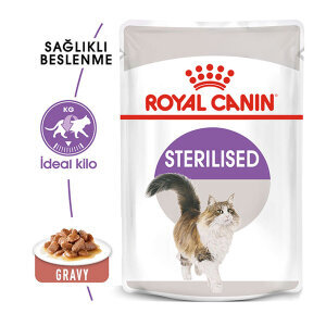 Royal Canin Sterilised Gravy Kısırlaştırılmış Kedi Yaş Maması 85 GR - 1