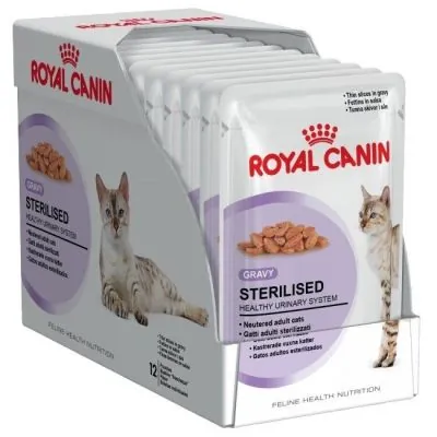 Royal Canin Sterilised Gravy Kısırlaştırılmış Kedi Yaş Maması 85 GR* 12 ADET - 2