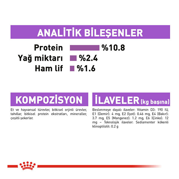 Royal Canin Sterilised Gravy Kısırlaştırılmış Kedi Yaş Maması 85 GR* 12 ADET - 5