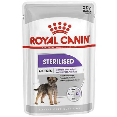 Royal Canin Sterilised Loaf Kısırlaştırılmış Köpek Yaş Maması 85 GR x 12 Adet - 3