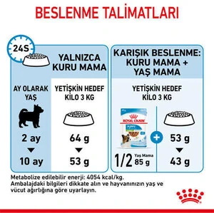 Royal Canin X-Small Puppy Küçük Irk Yavru Köpek Maması 3 Kg - 6