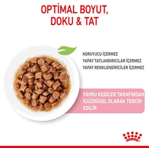 Royal Canin Kitten Gravy İnstinctive Yaş Kedi Maması 85 GR x 12 Adet - 5