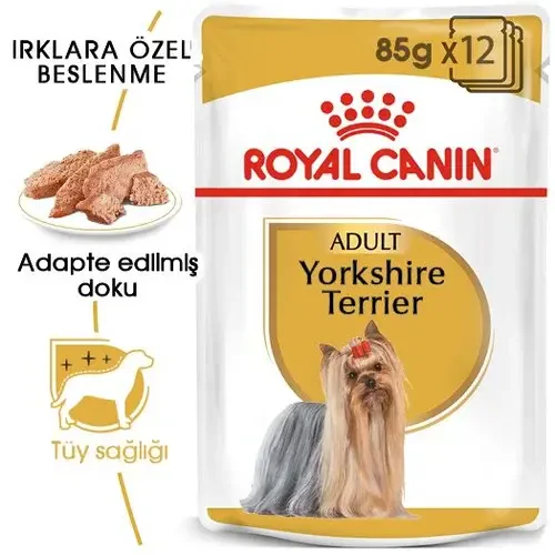 Royal Canin Yorkshire Terrier Yaş Maması 85 gr x 12 Adet - 5
