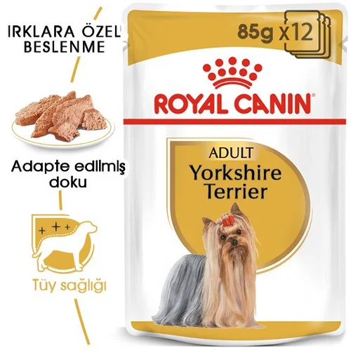 Royal Canin Yorkshire Terrier Yaş Maması 85 gr x 12 Adet