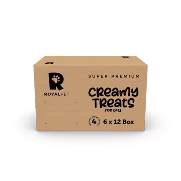 RoyalPet Creamy Treats Tavuklu & Karidesli Krema Kedi Ödülü 4 x 14 gr - 2