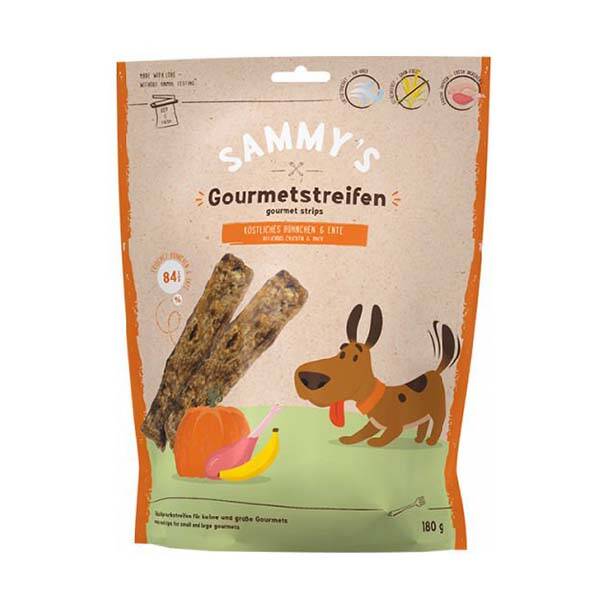 Bosch Sammy's Gourmet Stripes Tavuklu Ördekli Köpek Ödülü 180 gr - 1