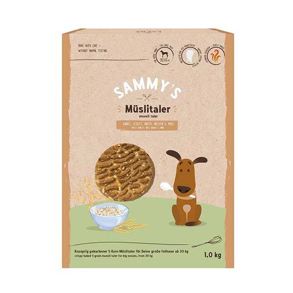 Bosch Sammy's Muesli Taler Çıtır Kurabiye Köpek Ödülü 1 kg - 1