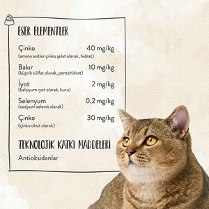 Sanabelle Glutensiz Deve Kuşu Etli Yetişkin Kedi Maması 10 kg - 5