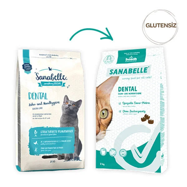 Sanabelle Dental Ağız ve Diş Sağlığına Özel Kedi Maması 8 kg - 2