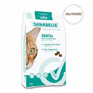 Sanabelle Dental Ağız ve Diş Sağlığına Özel Kedi Maması 8 kg