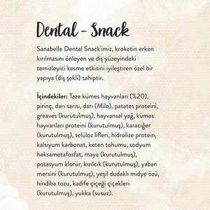 Sanabelle Dental Kedi Ödül Maması 20 GR - 3