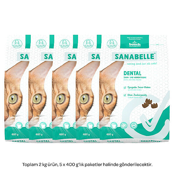 Sanabelle Glutensiz Dental Kedi Maması 2 kg - 2