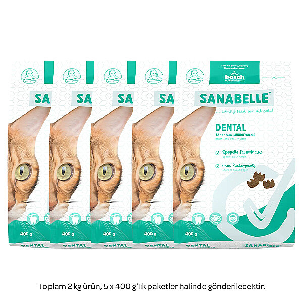 Sanabelle Glutensiz Dental Kedi Maması 2 kg - 2