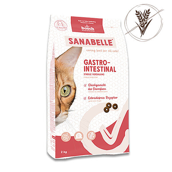 Sanabelle Gastrointestinal Hassas Mide ve Bağırsaklar İçin Özel Formül Kedi Maması 2 Kg