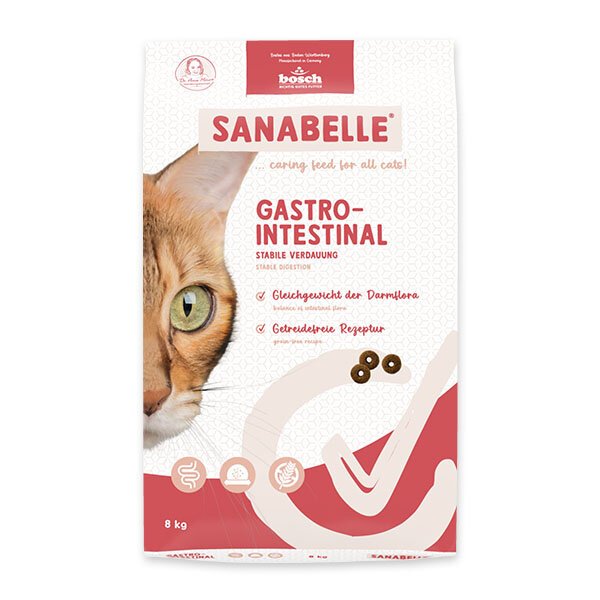 Sanabelle Gastrointestinal Hassas Mide ve Bağırsaklar İçin Özel Formül Kedi Maması 8 Kg - 8