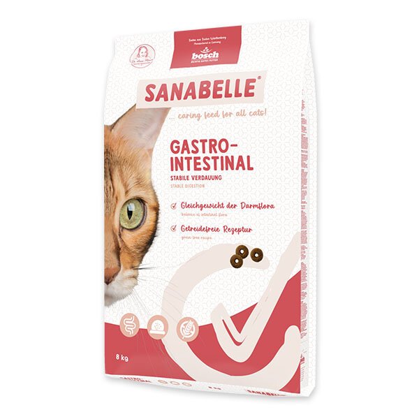 Sanabelle Gastrointestinal Hassas Mide ve Bağırsaklar İçin Özel Formül Kedi Maması 8 Kg - 9