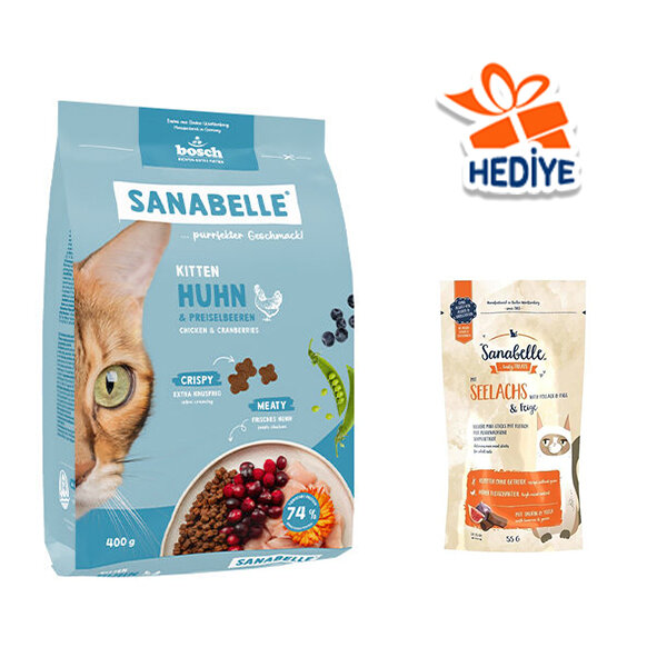 Sanabelle Glutensiz Yavru Kedi Maması 400 gr - 1