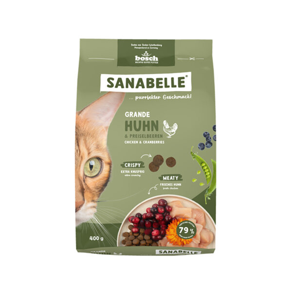Sanabelle Grande Tahılsız Tavuklu Kedi Maması 400 Gr - 1