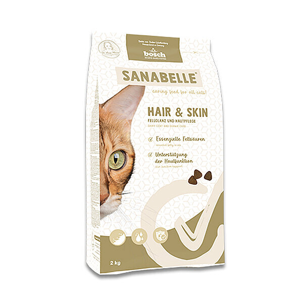 Sanabelle Glutensiz Hair&Skin Kedi Maması 2 kg