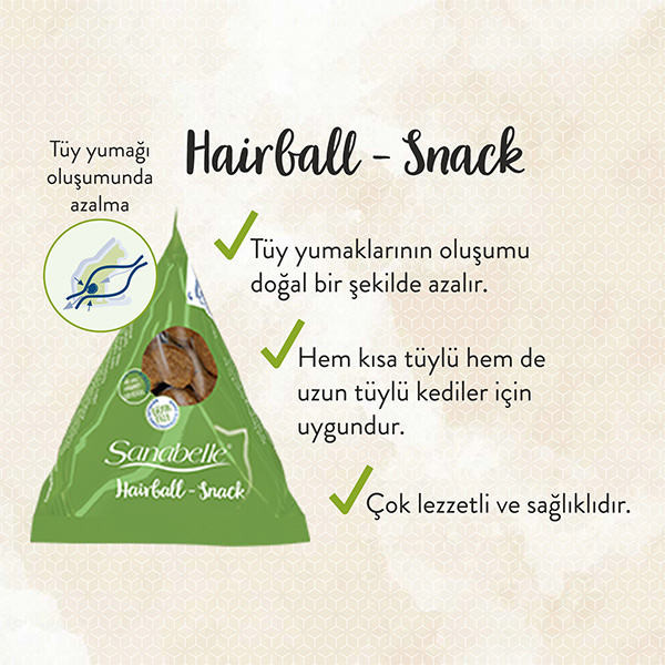 Sanabelle Hairball Kedi Ödül Maması 20 GR - 2