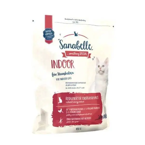 Sanabelle Glutensiz İndoor Kedi Maması 400 gr - 1