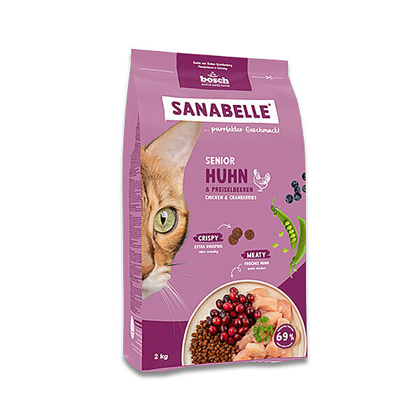 Sanabelle Glutensiz Senior Yaşlı Kedi Maması 2 kg