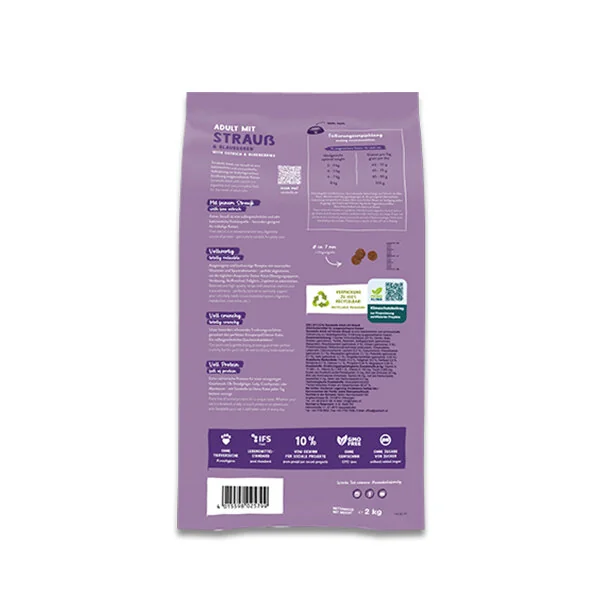 Sanabelle Life Adult Devekuşlu & Yaban Mersinli Kuru Kedi Maması 8 kg - 2