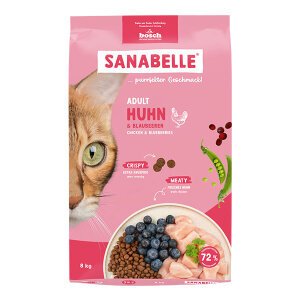Sanabelle Life Tavuklu ve Yaban Mersinli Yetişkin Kuru Kedi Maması 8 Kg - 9