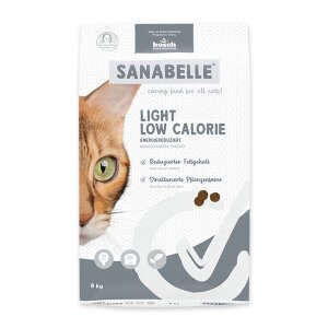 Sanabelle Light Düşük Kalorili Fazla Kilolu Kediler İçin Kuru Kedi Maması 8 Kg - 8