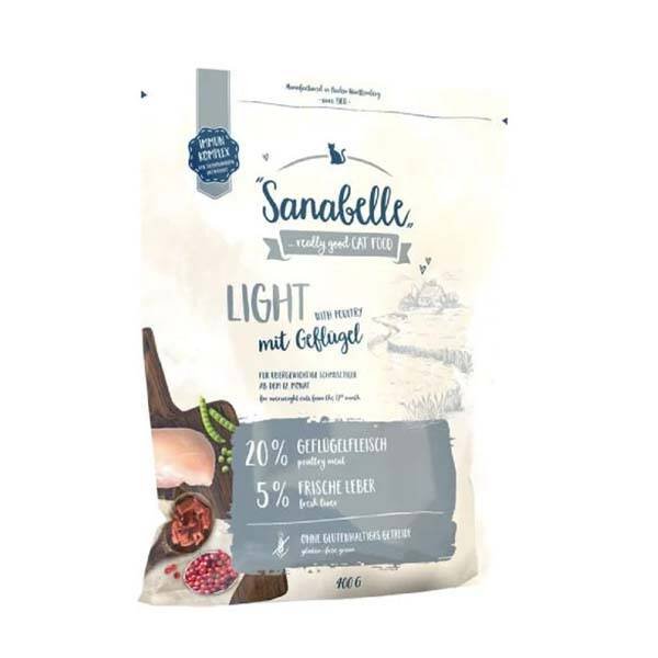Sanabelle Glutensiz Light Kedi Maması 400 gr - 1