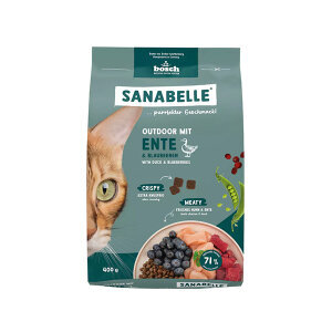 Sanabelle Outdoor Ördek Etli Yetişkin Kuru Kedi Maması 400 gr