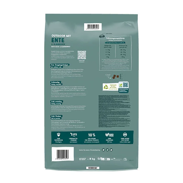 Sanabelle Outdoor Ördek Etli Yetişkin Kuru Kedi Maması 8 Kg - 2