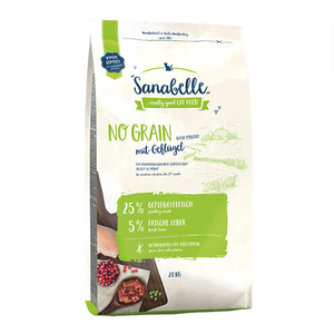 Sanabelle Tahılsız No Grain Kedi Maması 10 kg - 1