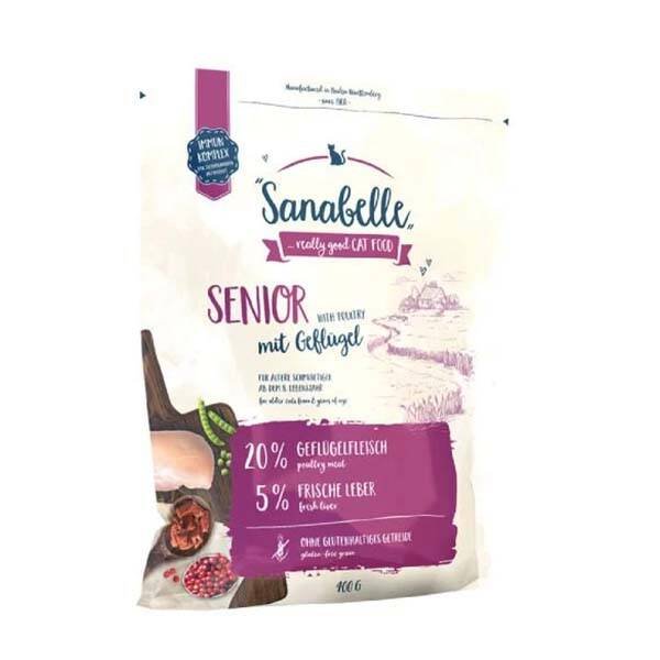 Sanabelle Glutensiz Senior Yaşlı Kedi Maması 400 gr - 1