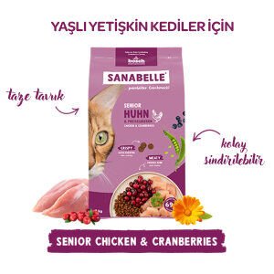 Sanabelle Senior Tavuklu Yaşlı Kedi Maması 8 kg - 5