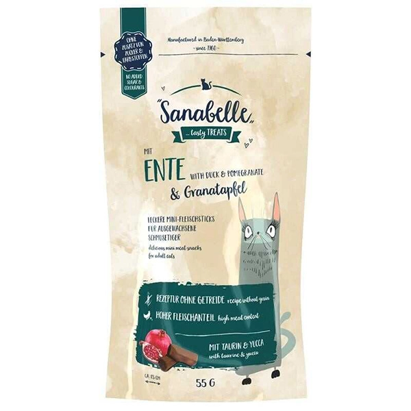 Sanabelle Ördekli Kedi Ödül Maması 55 GR - 1