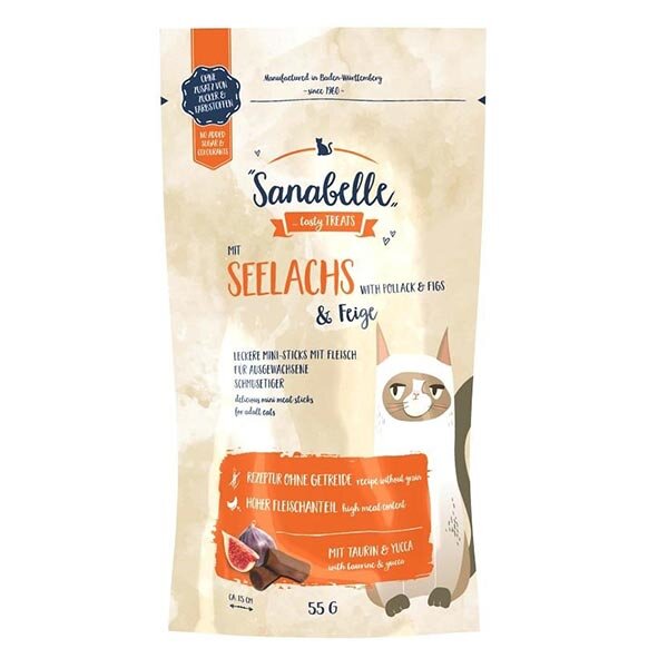 Sanabelle Balıklı Kedi Ödül Maması 55 GR - 1