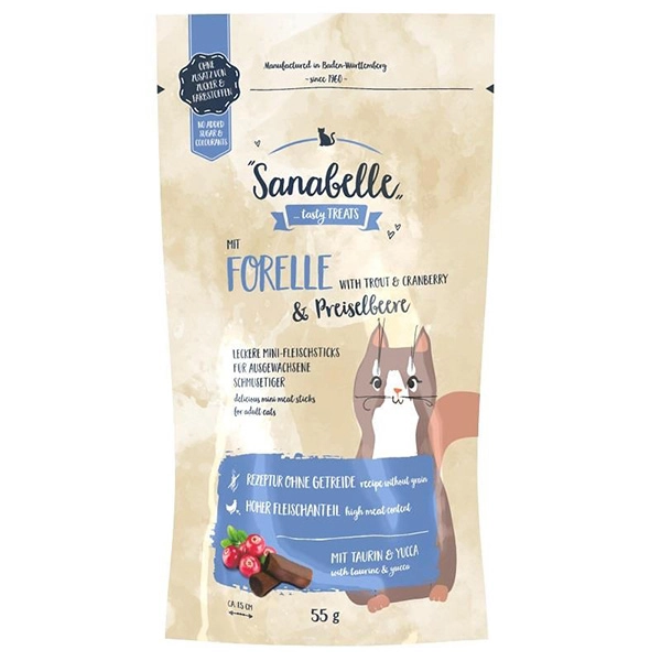 Sanabelle Alabalıklı Kedi Ödül Maması 55 GR - 1